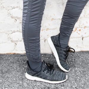 Agogie +20 Resistance Band Pants Size M Gray Training Workout Gym Exercise